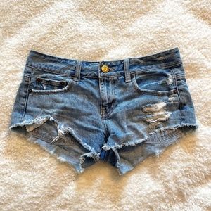 Women's Denim Shorts LowWaisted 27 inches